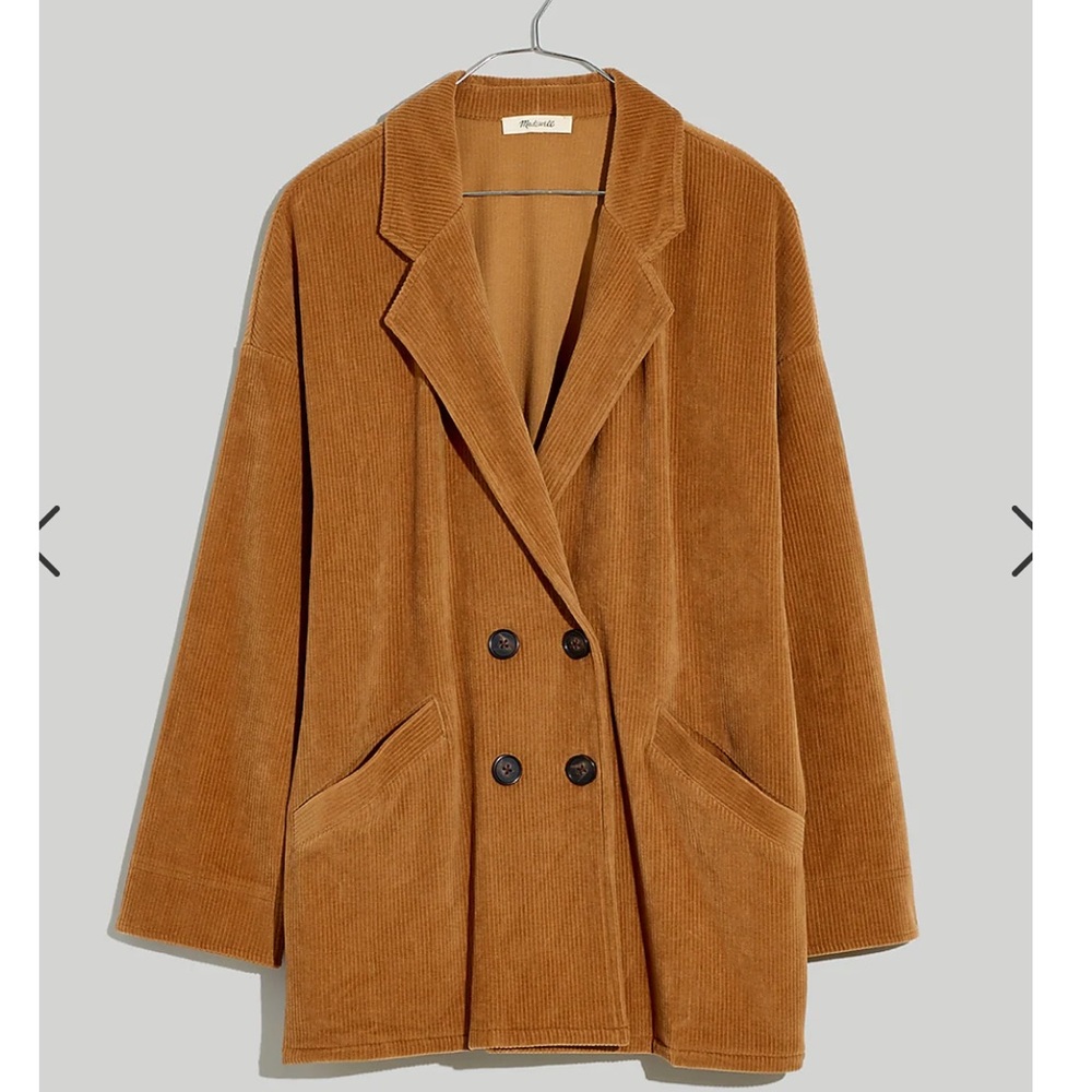 Madewell Knit Corduroy Redford Blazer Sz. Small